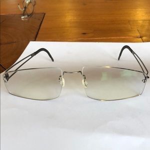 Vintage lindberg titanium rimless frame